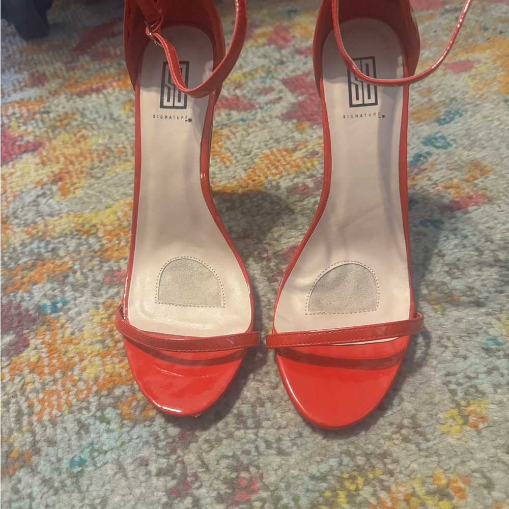 Signature Red High Heeled Sandals